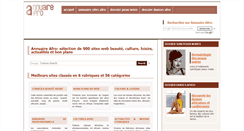 Desktop Screenshot of annuaire-afro.com